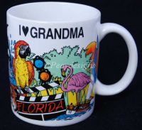 Florida I LOVE GRANDMA Scenic Coffee Mug